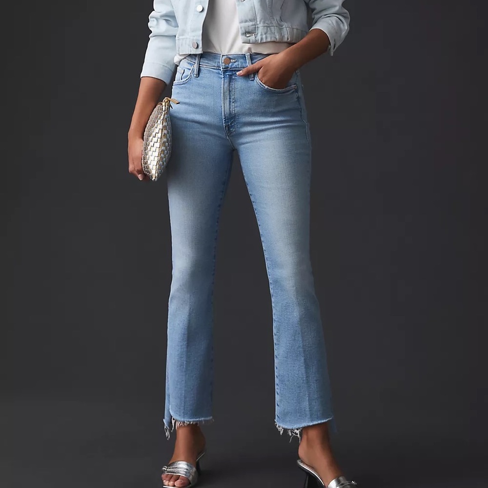 Mother Insider Step Crop Fray